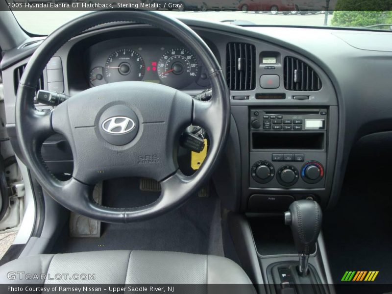 Sterling Metallic / Gray 2005 Hyundai Elantra GT Hatchback