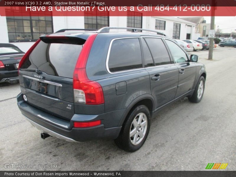 Shadow Blue Metallic / Taupe 2007 Volvo XC90 3.2 AWD