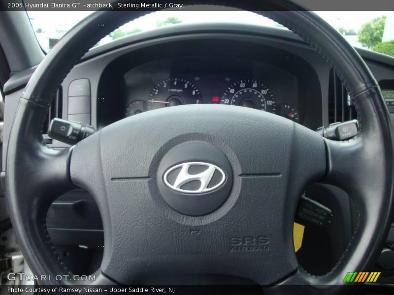 Sterling Metallic / Gray 2005 Hyundai Elantra GT Hatchback