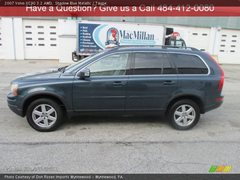 Shadow Blue Metallic / Taupe 2007 Volvo XC90 3.2 AWD