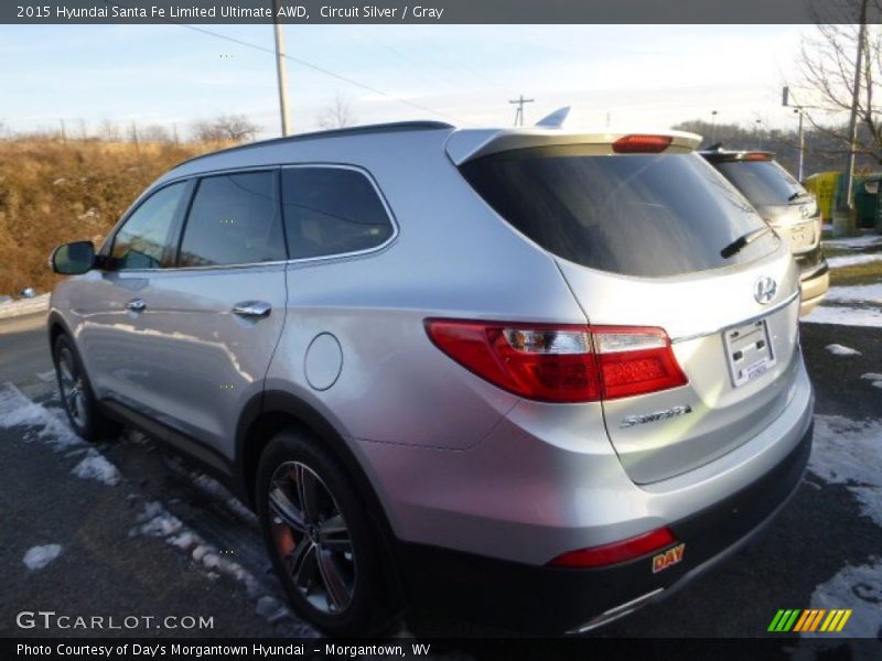 Circuit Silver / Gray 2015 Hyundai Santa Fe Limited Ultimate AWD