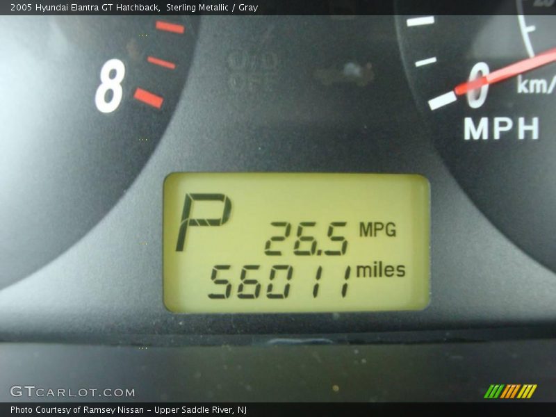 Sterling Metallic / Gray 2005 Hyundai Elantra GT Hatchback