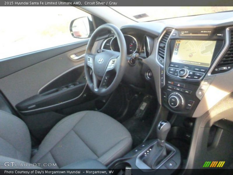 Circuit Silver / Gray 2015 Hyundai Santa Fe Limited Ultimate AWD