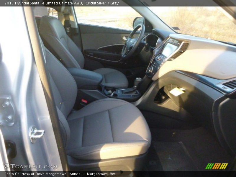 Circuit Silver / Gray 2015 Hyundai Santa Fe Limited Ultimate AWD