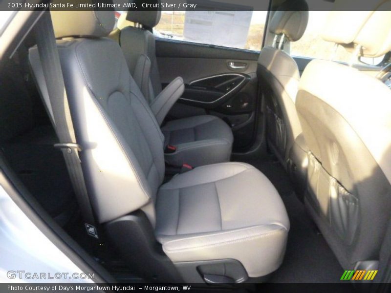 Circuit Silver / Gray 2015 Hyundai Santa Fe Limited Ultimate AWD