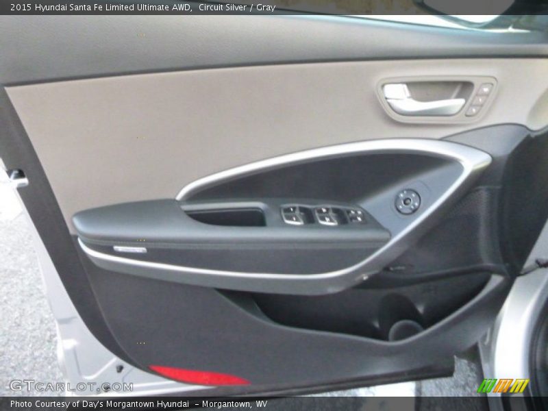 Circuit Silver / Gray 2015 Hyundai Santa Fe Limited Ultimate AWD