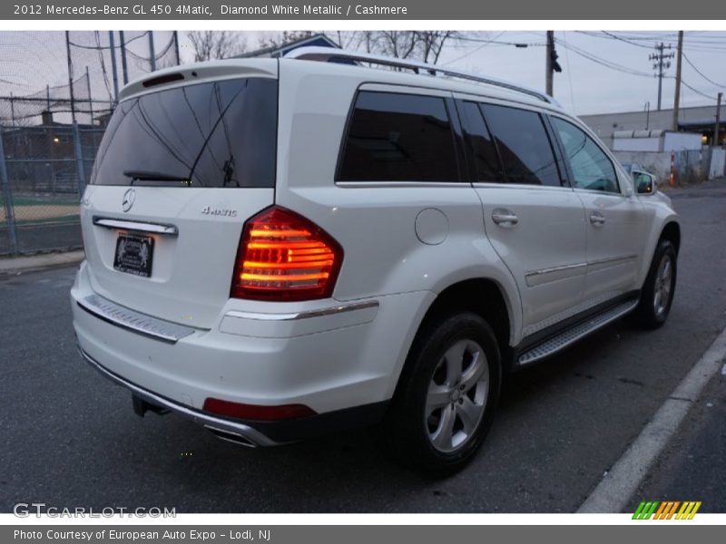 Diamond White Metallic / Cashmere 2012 Mercedes-Benz GL 450 4Matic
