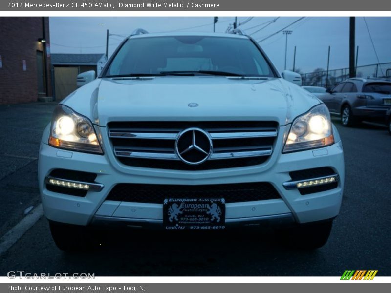 Diamond White Metallic / Cashmere 2012 Mercedes-Benz GL 450 4Matic