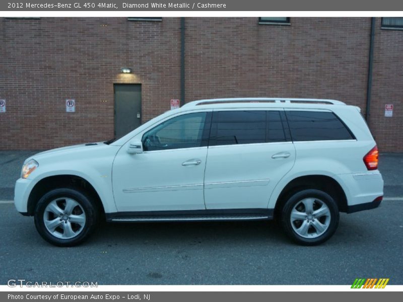 Diamond White Metallic / Cashmere 2012 Mercedes-Benz GL 450 4Matic