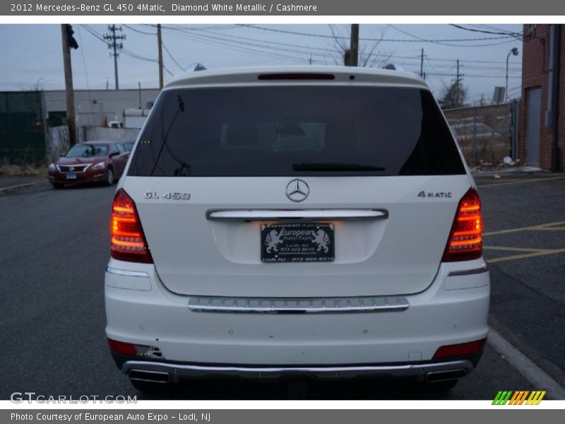 Diamond White Metallic / Cashmere 2012 Mercedes-Benz GL 450 4Matic