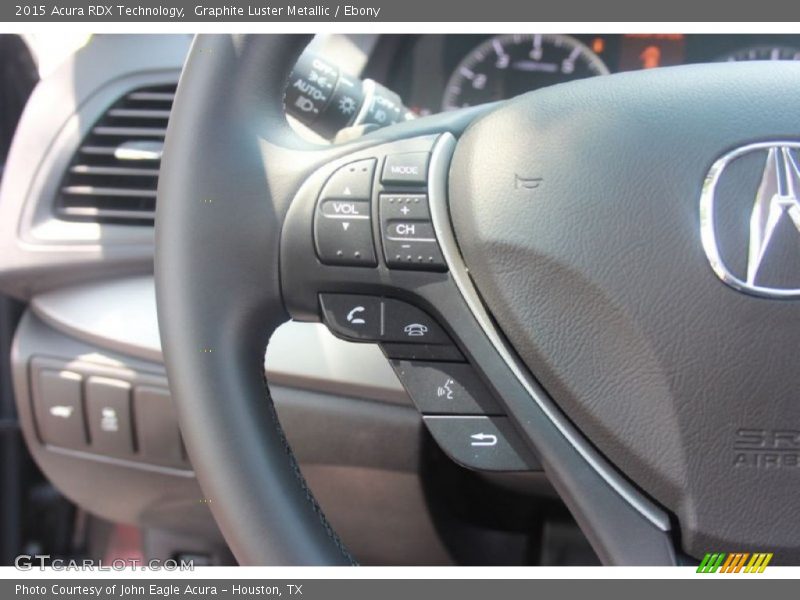 Graphite Luster Metallic / Ebony 2015 Acura RDX Technology