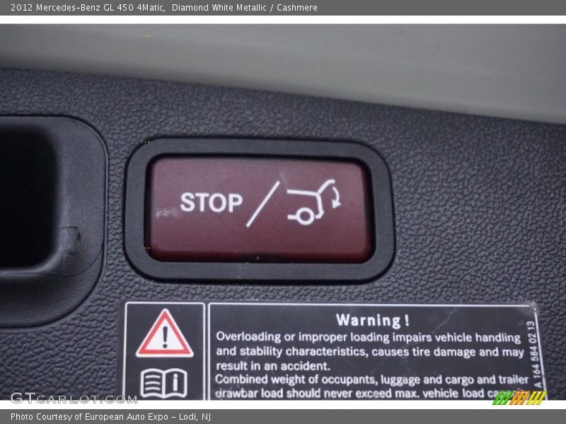Diamond White Metallic / Cashmere 2012 Mercedes-Benz GL 450 4Matic