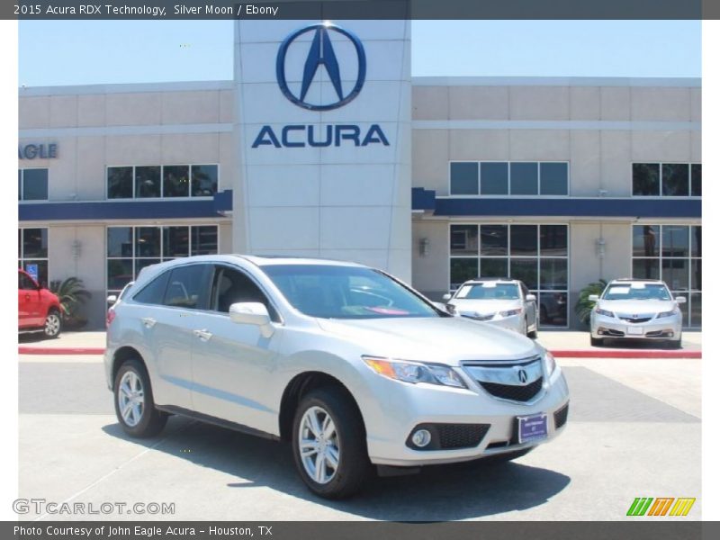 Silver Moon / Ebony 2015 Acura RDX Technology