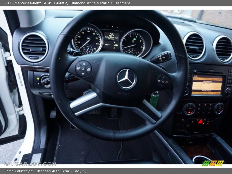 Diamond White Metallic / Cashmere 2012 Mercedes-Benz GL 450 4Matic