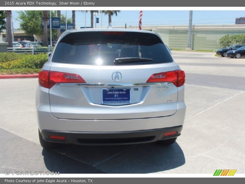 Silver Moon / Ebony 2015 Acura RDX Technology