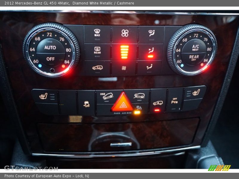 Diamond White Metallic / Cashmere 2012 Mercedes-Benz GL 450 4Matic