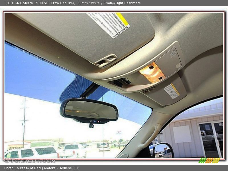 Summit White / Ebony/Light Cashmere 2011 GMC Sierra 1500 SLE Crew Cab 4x4