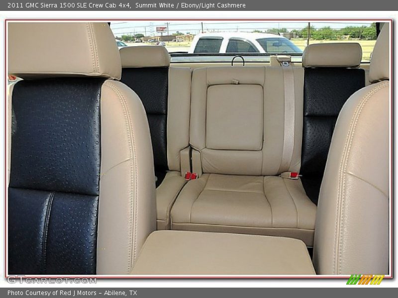 Summit White / Ebony/Light Cashmere 2011 GMC Sierra 1500 SLE Crew Cab 4x4