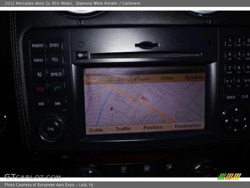 Diamond White Metallic / Cashmere 2012 Mercedes-Benz GL 450 4Matic