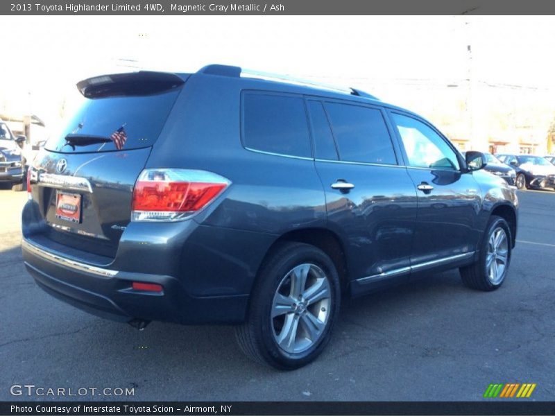 Magnetic Gray Metallic / Ash 2013 Toyota Highlander Limited 4WD