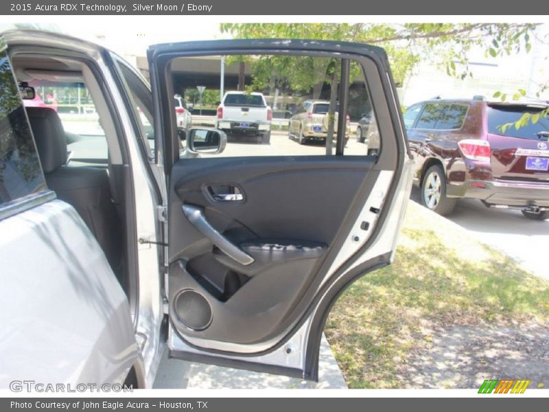 Silver Moon / Ebony 2015 Acura RDX Technology