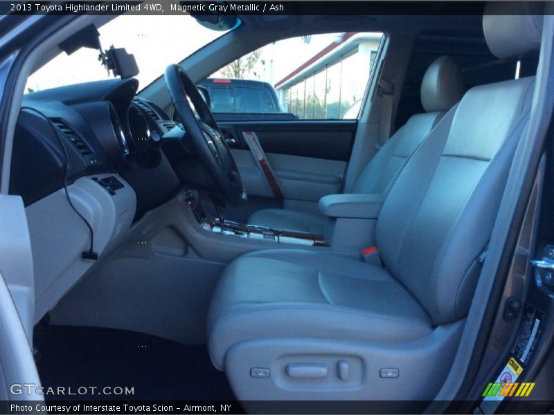 Magnetic Gray Metallic / Ash 2013 Toyota Highlander Limited 4WD