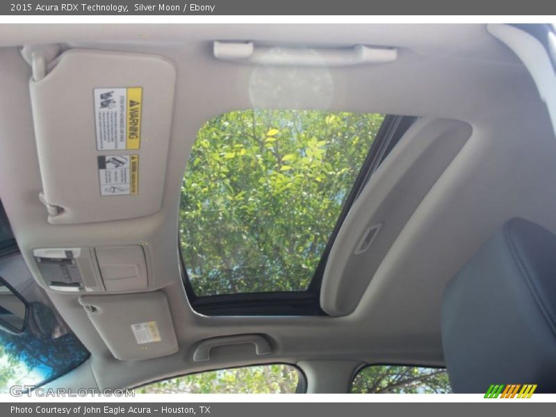 Silver Moon / Ebony 2015 Acura RDX Technology