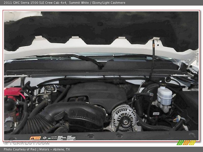 Summit White / Ebony/Light Cashmere 2011 GMC Sierra 1500 SLE Crew Cab 4x4