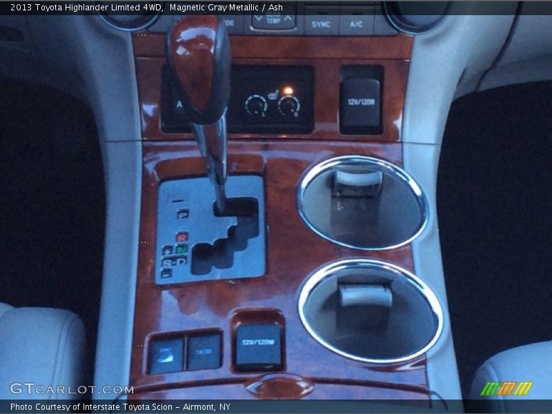 Magnetic Gray Metallic / Ash 2013 Toyota Highlander Limited 4WD