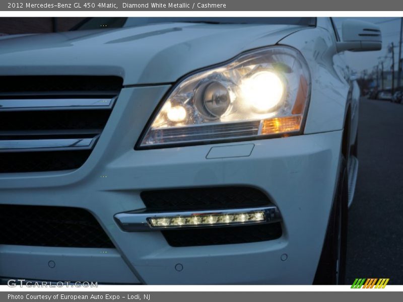 Diamond White Metallic / Cashmere 2012 Mercedes-Benz GL 450 4Matic