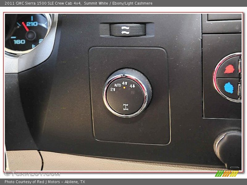 Summit White / Ebony/Light Cashmere 2011 GMC Sierra 1500 SLE Crew Cab 4x4