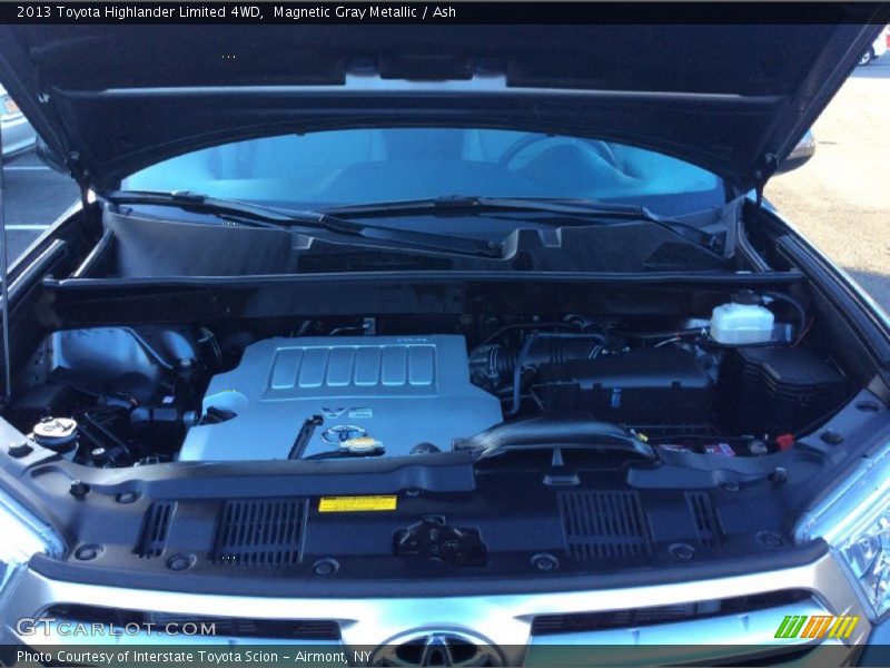 Magnetic Gray Metallic / Ash 2013 Toyota Highlander Limited 4WD