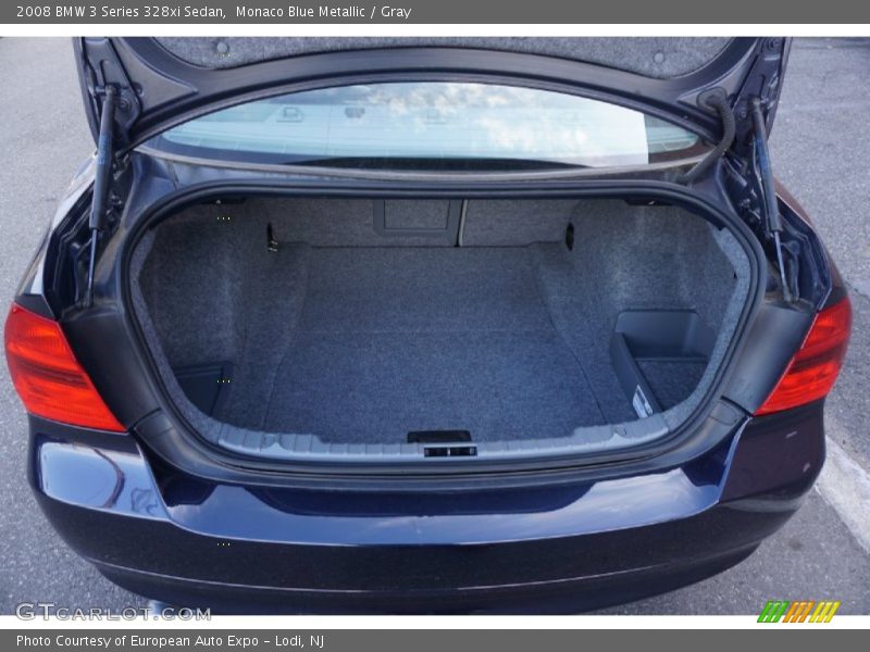 Monaco Blue Metallic / Gray 2008 BMW 3 Series 328xi Sedan