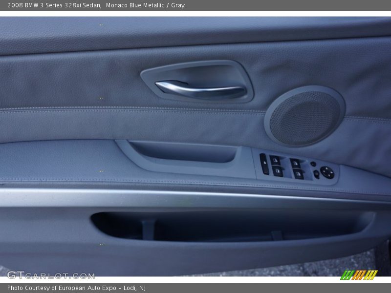 Monaco Blue Metallic / Gray 2008 BMW 3 Series 328xi Sedan