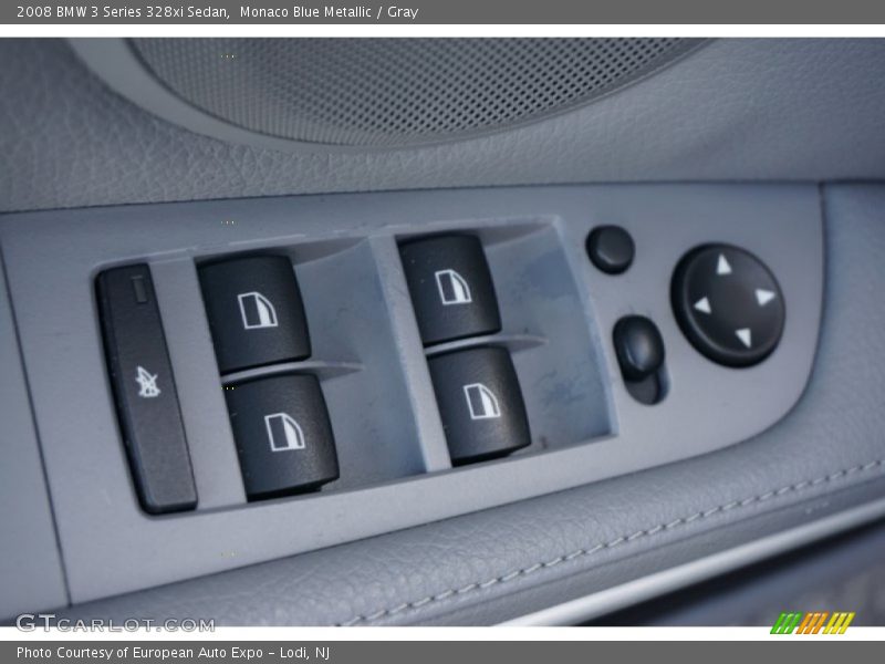 Monaco Blue Metallic / Gray 2008 BMW 3 Series 328xi Sedan