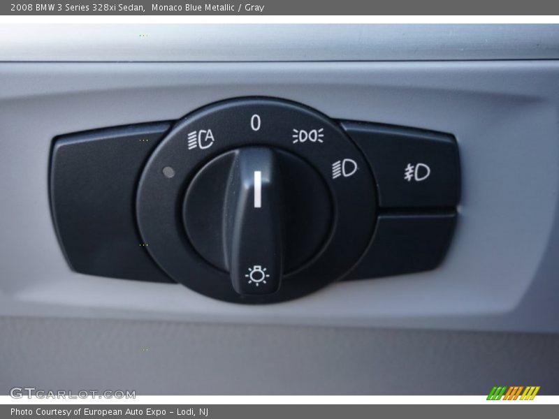 Monaco Blue Metallic / Gray 2008 BMW 3 Series 328xi Sedan