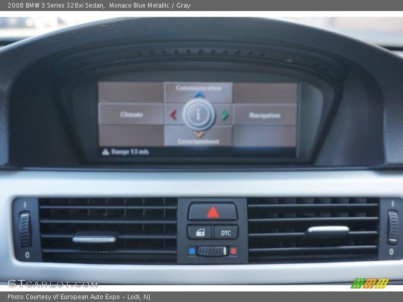 Monaco Blue Metallic / Gray 2008 BMW 3 Series 328xi Sedan