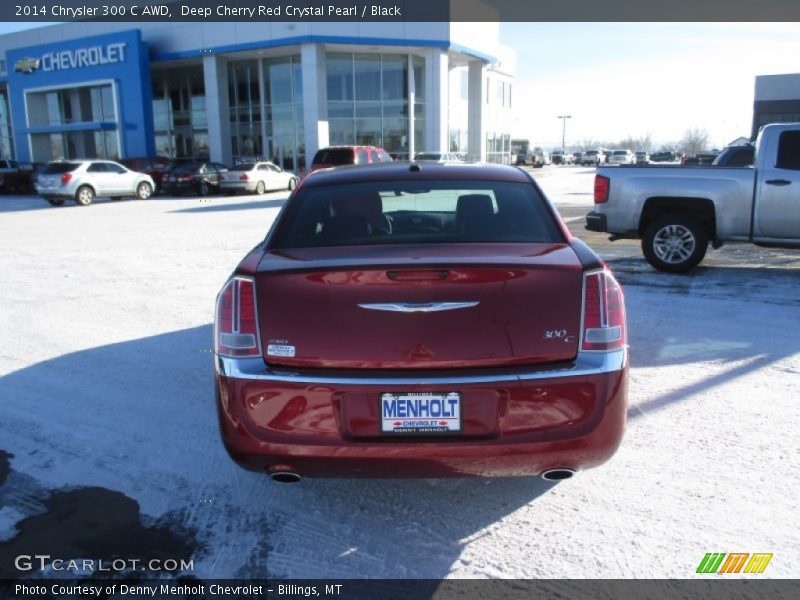Deep Cherry Red Crystal Pearl / Black 2014 Chrysler 300 C AWD