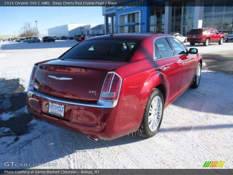 Deep Cherry Red Crystal Pearl / Black 2014 Chrysler 300 C AWD