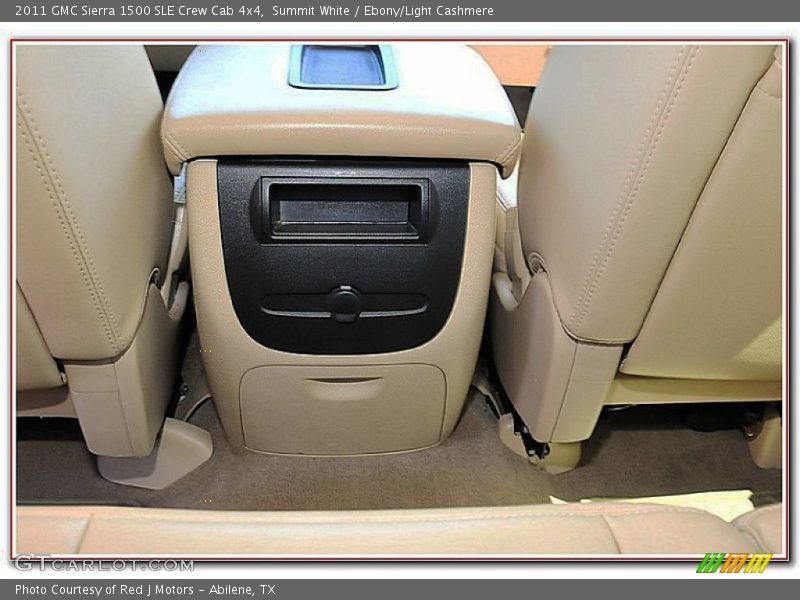 Summit White / Ebony/Light Cashmere 2011 GMC Sierra 1500 SLE Crew Cab 4x4