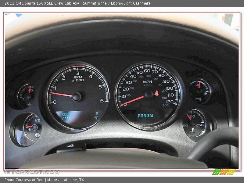 Summit White / Ebony/Light Cashmere 2011 GMC Sierra 1500 SLE Crew Cab 4x4