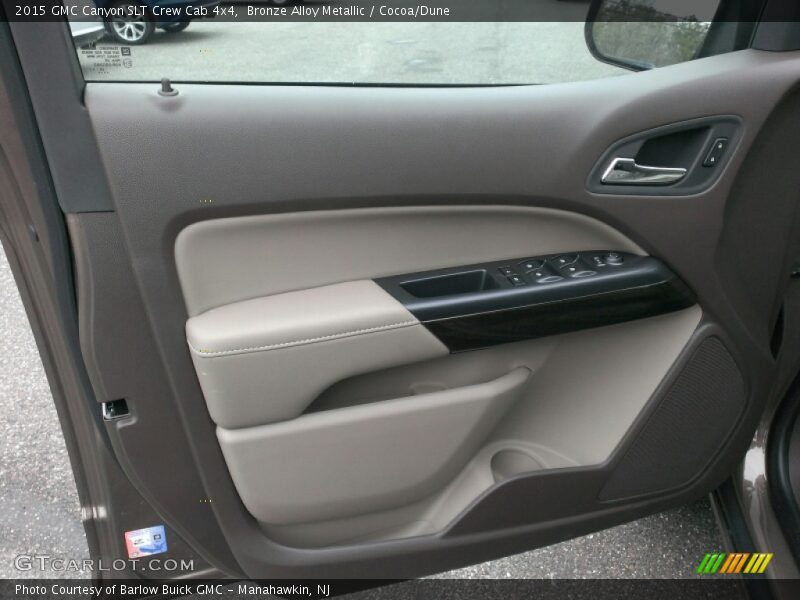Door Panel of 2015 Canyon SLT Crew Cab 4x4
