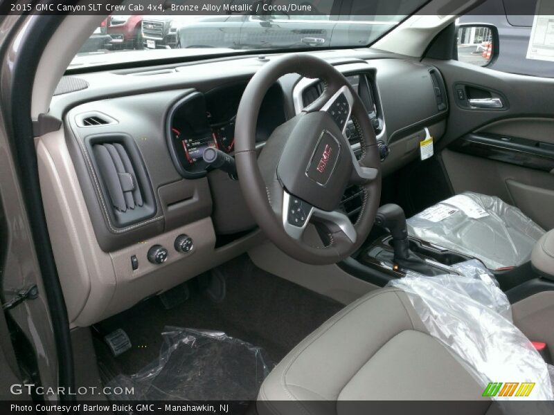 Cocoa/Dune Interior - 2015 Canyon SLT Crew Cab 4x4 