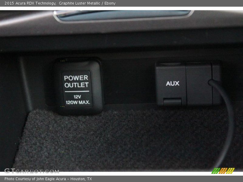 Graphite Luster Metallic / Ebony 2015 Acura RDX Technology