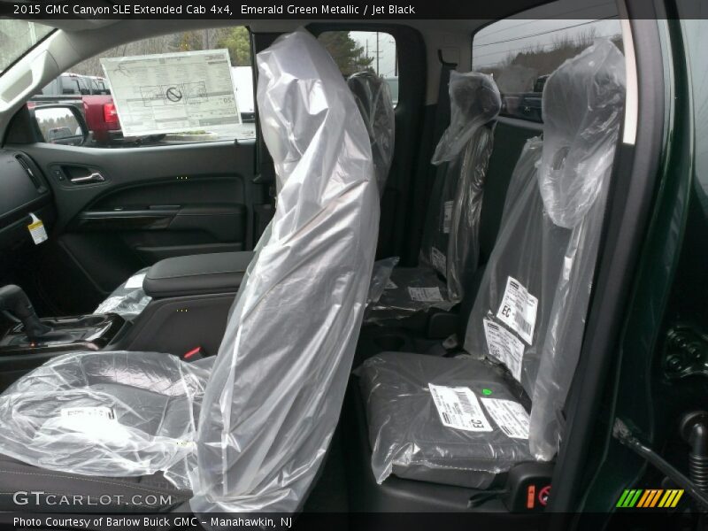  2015 Canyon SLE Extended Cab 4x4 Jet Black Interior