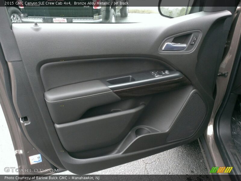 Bronze Alloy Metallic / Jet Black 2015 GMC Canyon SLE Crew Cab 4x4