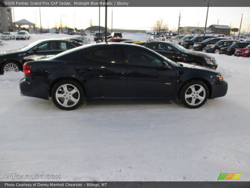 Midnight Blue Metallic / Ebony 2008 Pontiac Grand Prix GXP Sedan