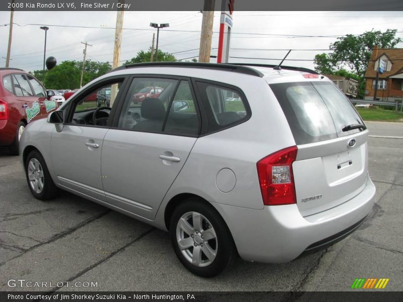 Fine Silver / Gray 2008 Kia Rondo LX V6