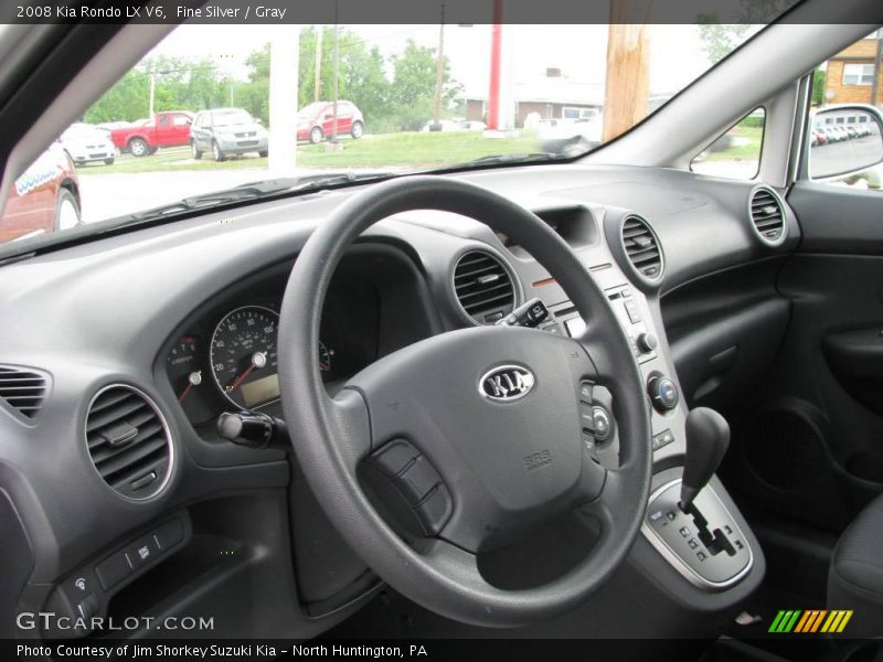 Fine Silver / Gray 2008 Kia Rondo LX V6