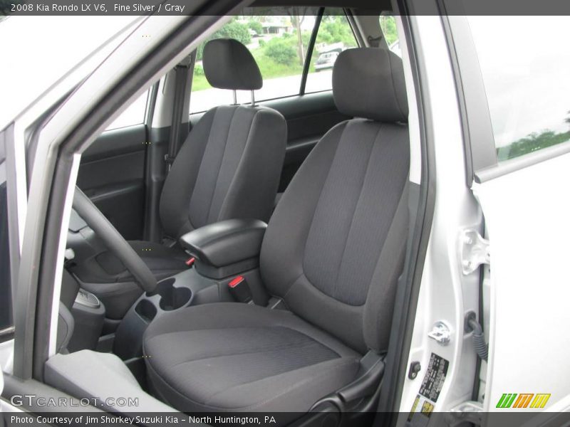 Fine Silver / Gray 2008 Kia Rondo LX V6